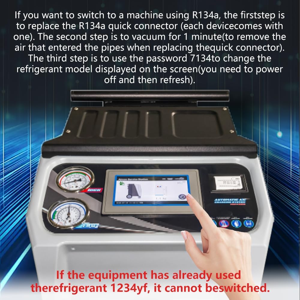 Step-by-step guide for best automatic refrigerant recovery machine,buy AC2100 refrigerant recovery machine,R134a R1234yf recovery machine worth it,automatic AC recovery machine pros cons,best automotive AC service machine,AC2100 vs other recovery machines - complete tutorial