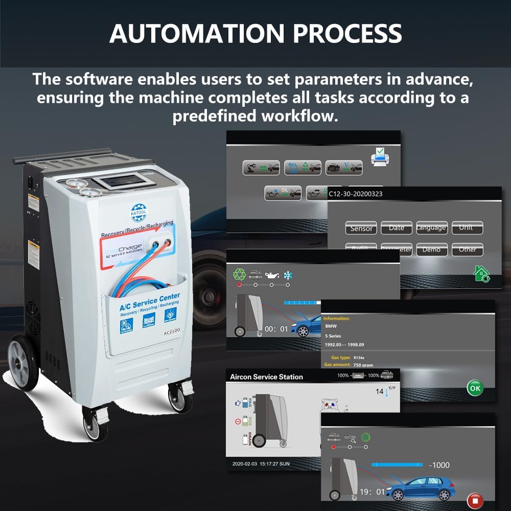 best automatic refrigerant recovery machine,buy AC2100 refrigerant recovery machine,R134a R1234yf recovery machine worth it,automatic AC recovery machine pros cons,best automotive AC service machine,AC2100 vs other recovery machines performance testing and real-world results