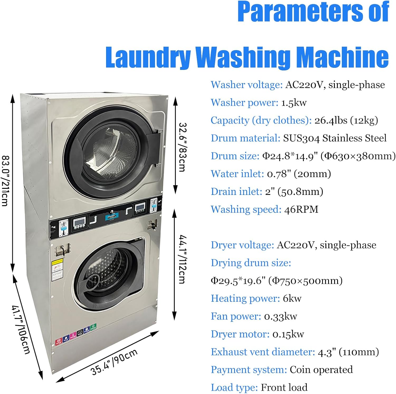 Step-by-step guide for best commercial washer dryer combo,commercial washer dryer combo worth it,washer dryer combo pros cons,Yokoma commercial laundry machine,best coin operated laundry machine,should I buy a commercial washer dryer - complete tutorial