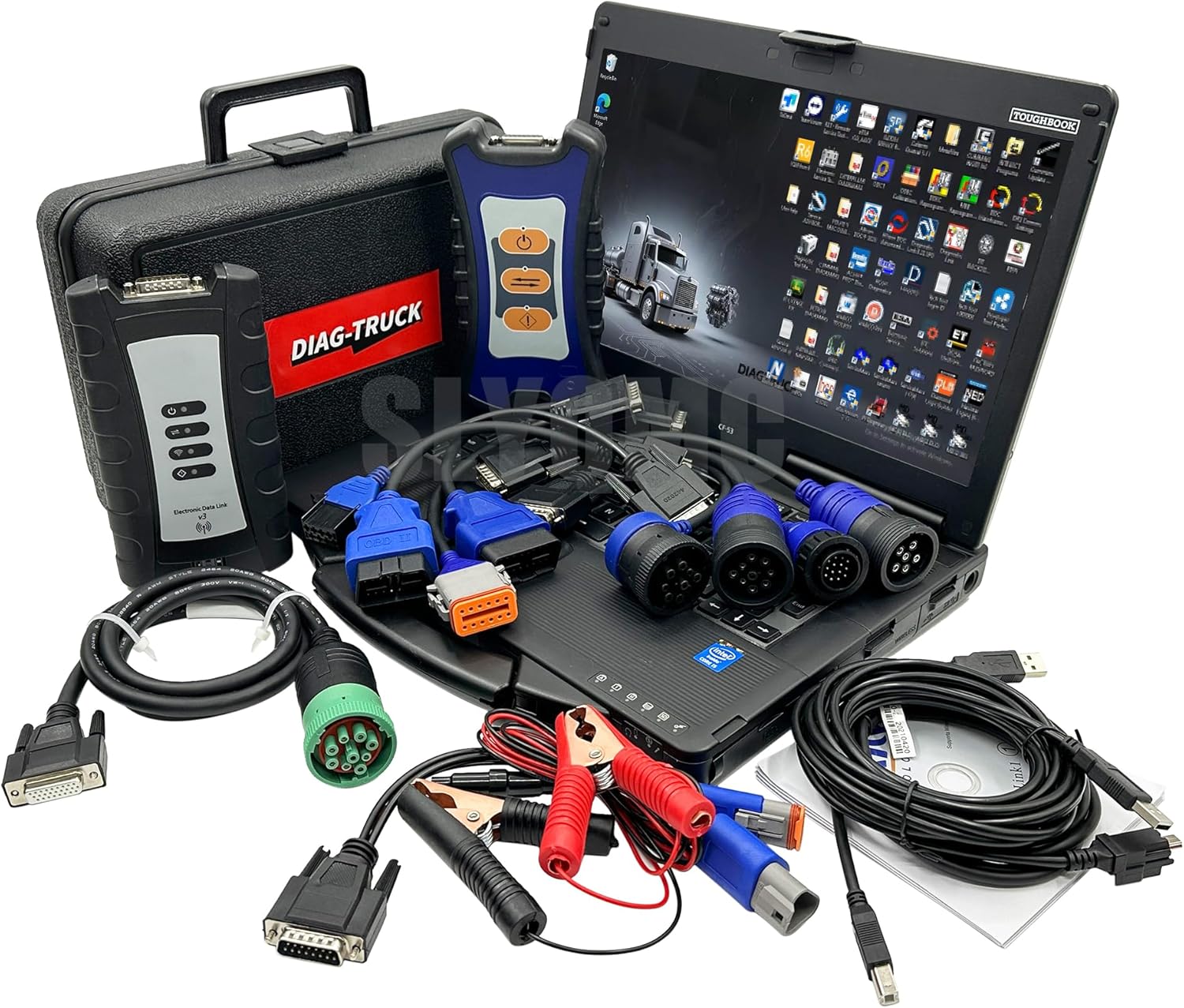 best diesel diagnostic kit for trucks,heavy duty truck scanner worth buying,Nexiq USB Link 3 vs alternatives,diesel diagnostic kit pros cons,best scanner for excavators and agricultural equipment,should I buy diesel laptop diagnostic kit unboxing and complete package contents