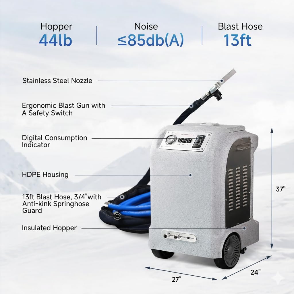 Step-by-step guide for best dry ice blasting machine for industrial cleaning,should I buy a dry ice blasting machine,dry ice blasting vs sand blasting,dry ice blasting machine pros cons,dry ice blaster worth buying,best industrial dry ice cleaner - complete tutorial