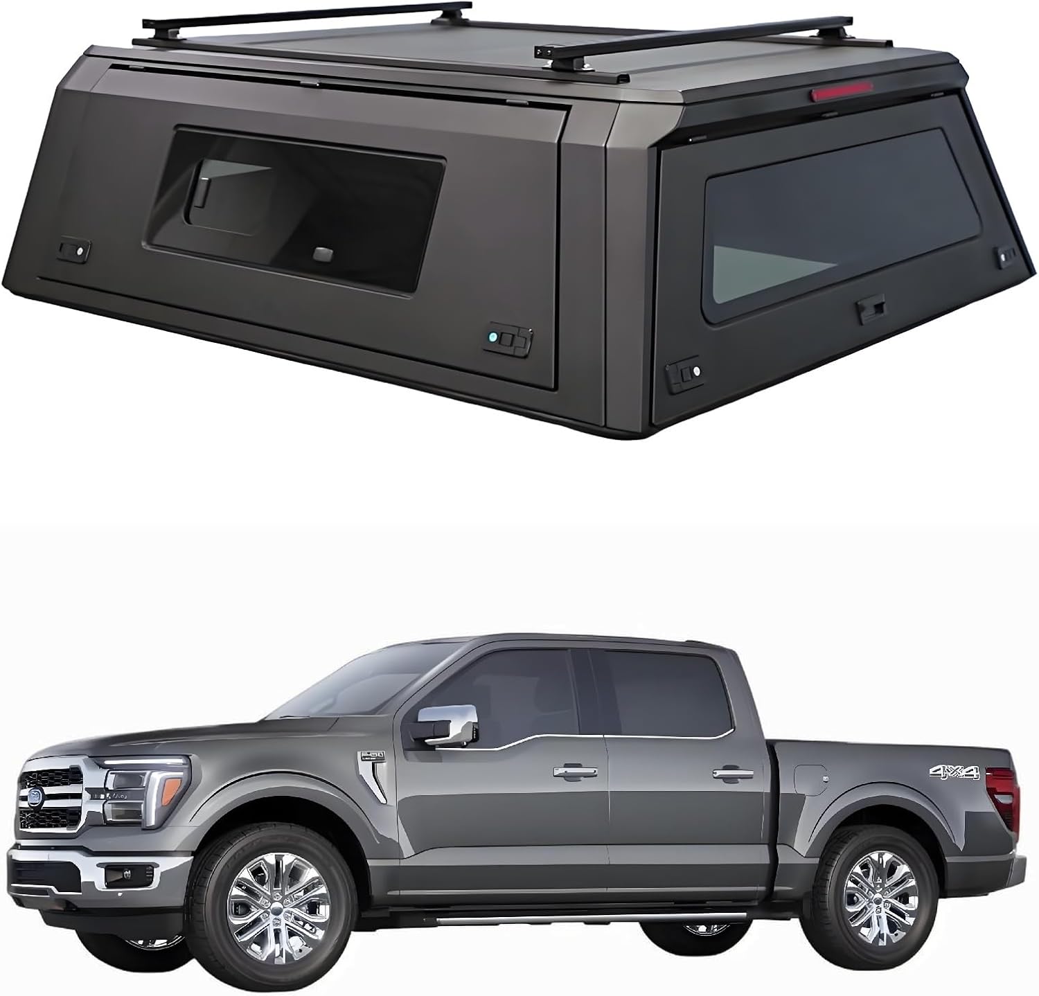 best hard top truck topper for Ford Ranger,Ford Ranger bed cap worth buying,hard tonneau cover pros cons,manganese steel truck canopy,secure locking truck bed cap,Ford Ranger 5ft box topper - detailed features and technical specifications