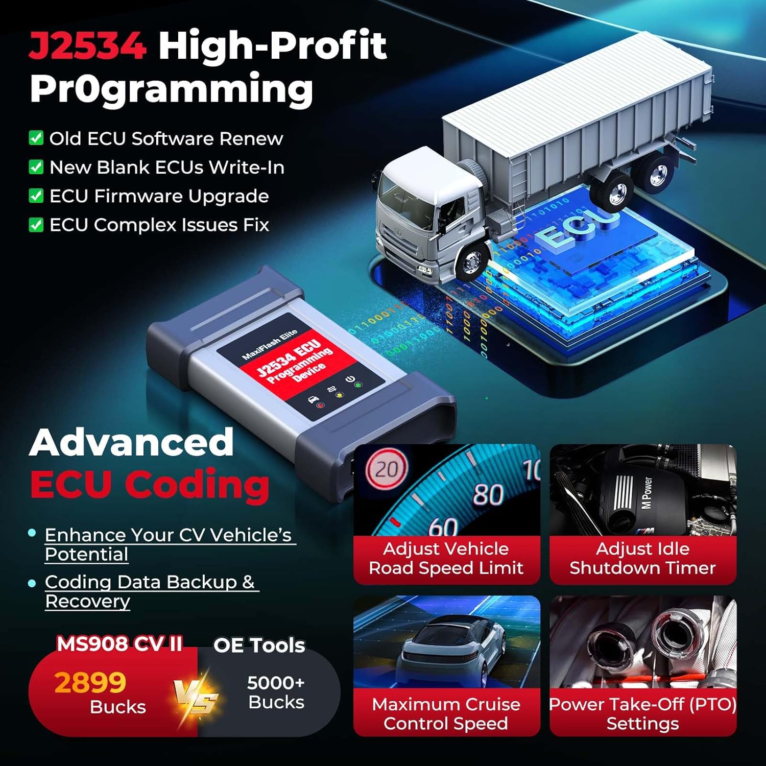 Step-by-step guide for best heavy duty truck scanner,should I buy Autel MaxiSys MS908CV II,Autel MS908CV II vs Snap-on heavy duty,heavy duty truck scanner pros cons,Autel MaxiSys MS908CV II worth buying,best commercial truck diagnostic tool - complete tutorial