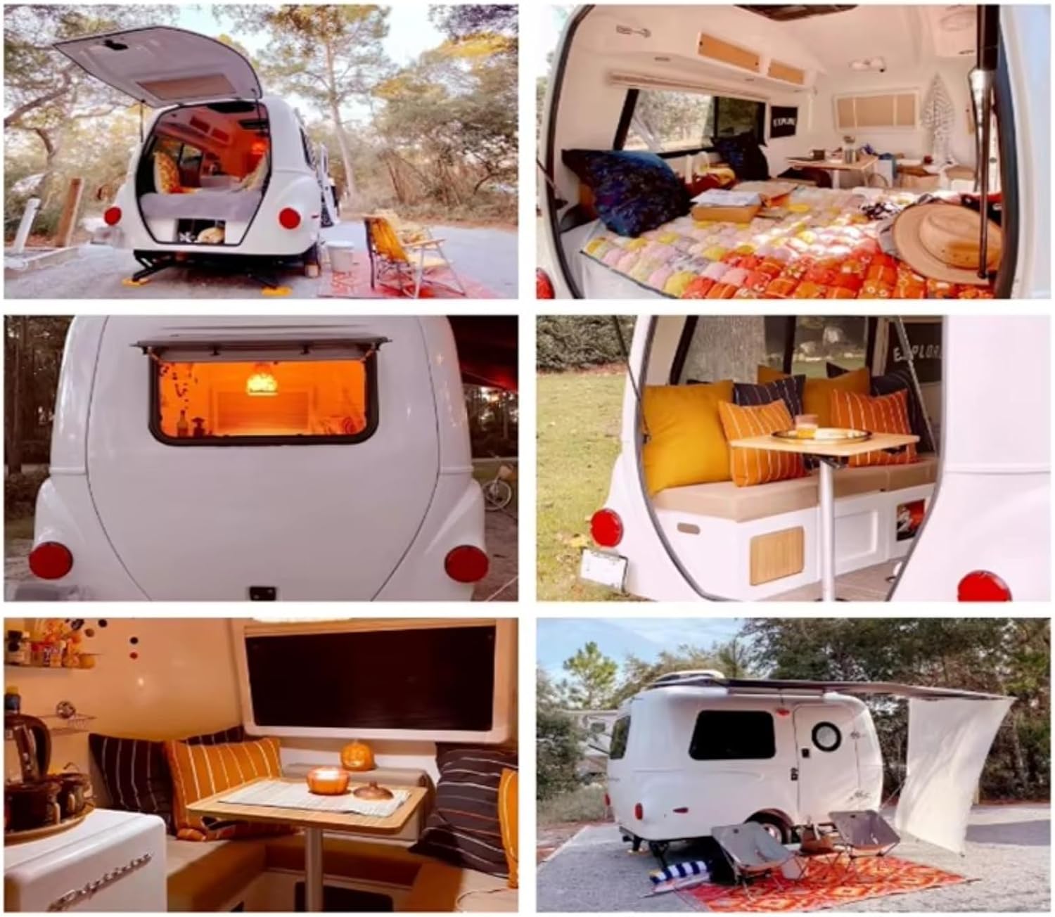 The best off road camper trailer in real-world testing on a forest trail, demonstrating ground clearance and stability - performance verification