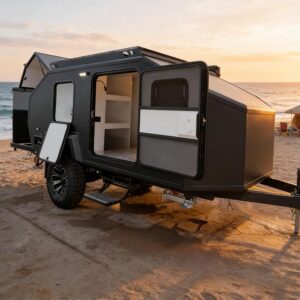 Image 1 of best solar powered teardrop trailer