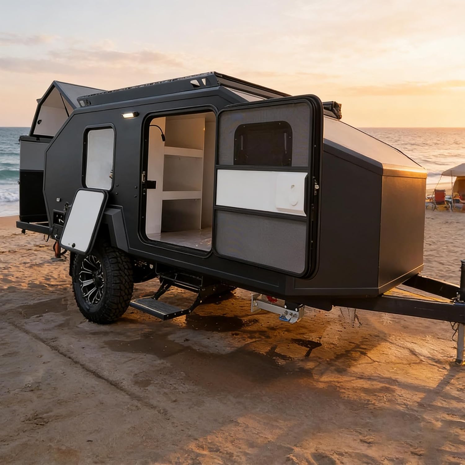 best solar powered teardrop trailer,solar teardrop camper worth buying,teardrop trailer with solar pros cons,best off grid travel trailer,solar powered camper vs alternatives,should I buy a solar teardrop - detailed features and technical specifications