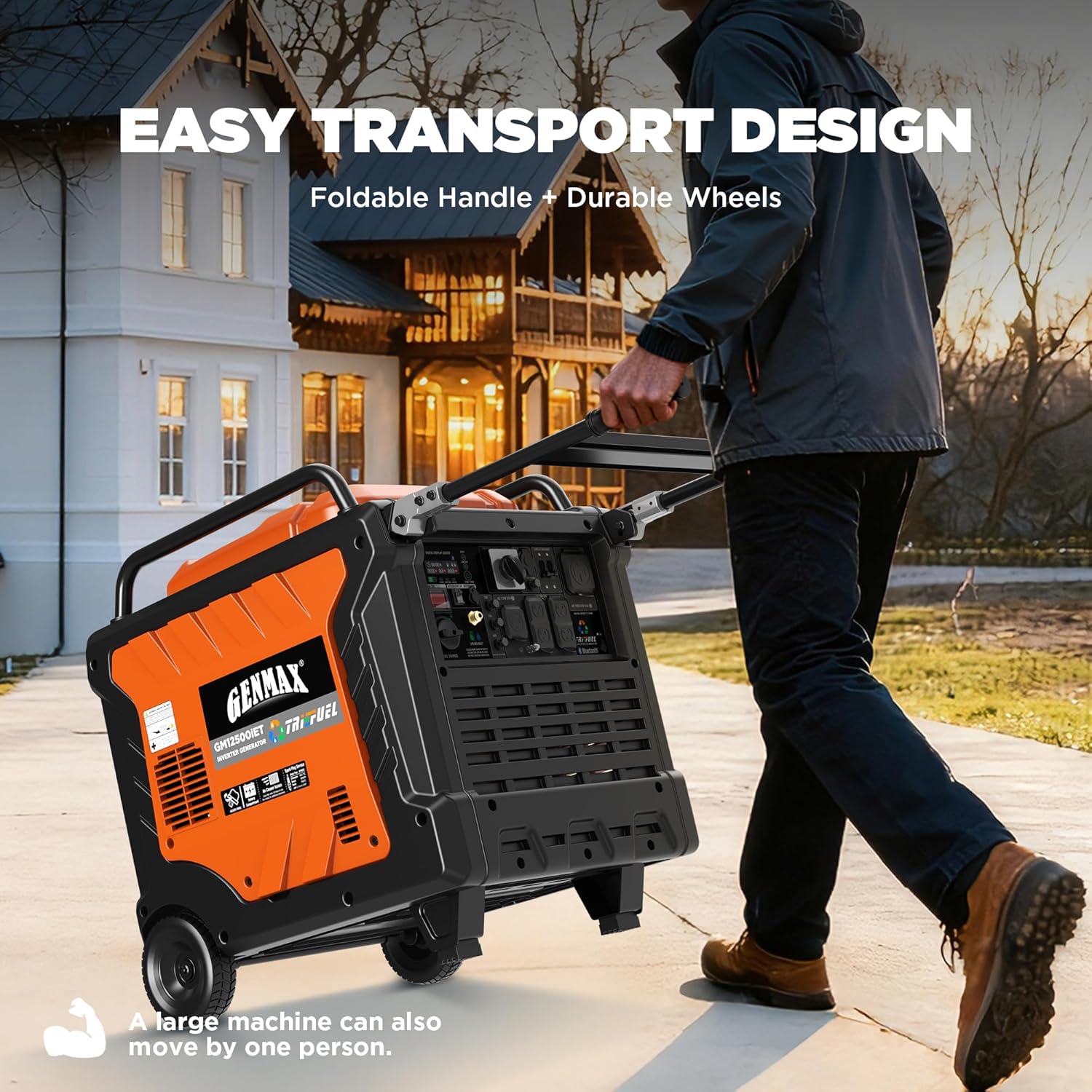 best tri fuel inverter generator,should I buy a tri fuel inverter generator,tri fuel generator pros cons,GENMAX 12500W inverter generator worth buying,best quiet generator for home backup,tri fuel generator vs dual fuel performance testing and real-world results