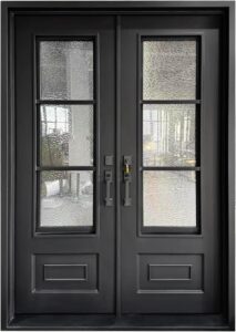 Image 1 of best wrought iron double door
