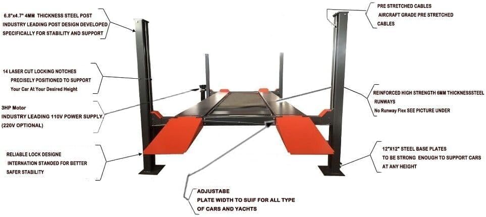 buy 11000 lb 4 post car lift,should I buy a 4 post car lift,11000 lb 4 post lift pros cons,best extra tall car lift for garage,4 post car lift vs 2 post lift,heavy duty parking lift worth buying performance testing and real-world results