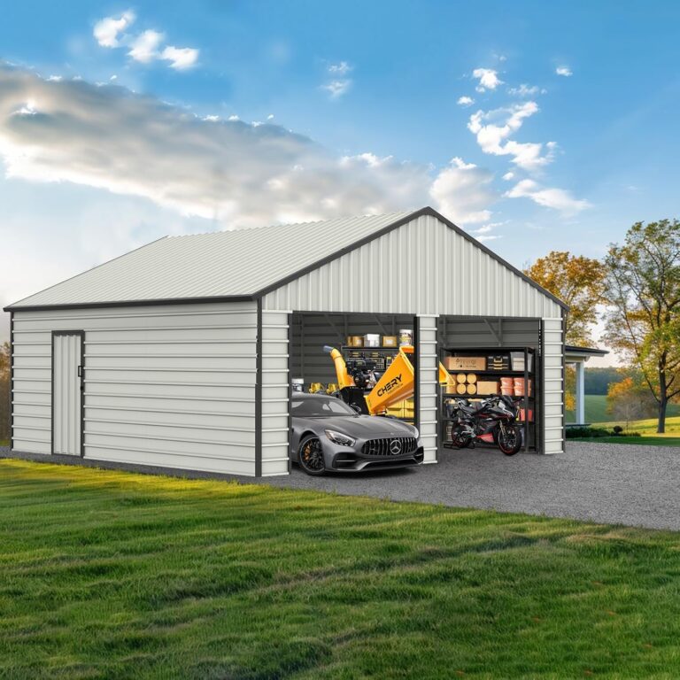 Image 1 of buy 23x22 double door garage shed