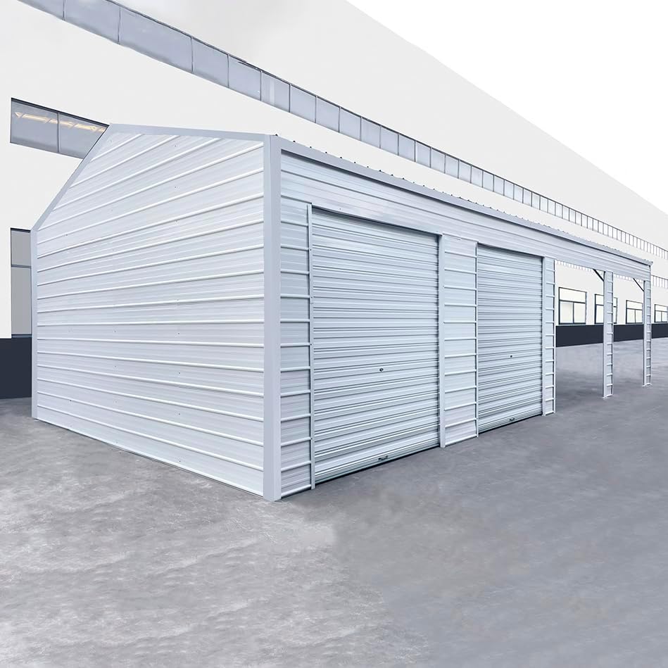 buy 23x46 steel garage shed,23x46 metal building worth buying,best 23x46 steel garage,TTBKA steel garage pros cons,should I buy a 23x46 metal shed,23x46 steel garage vs alternatives unboxing and complete package contents