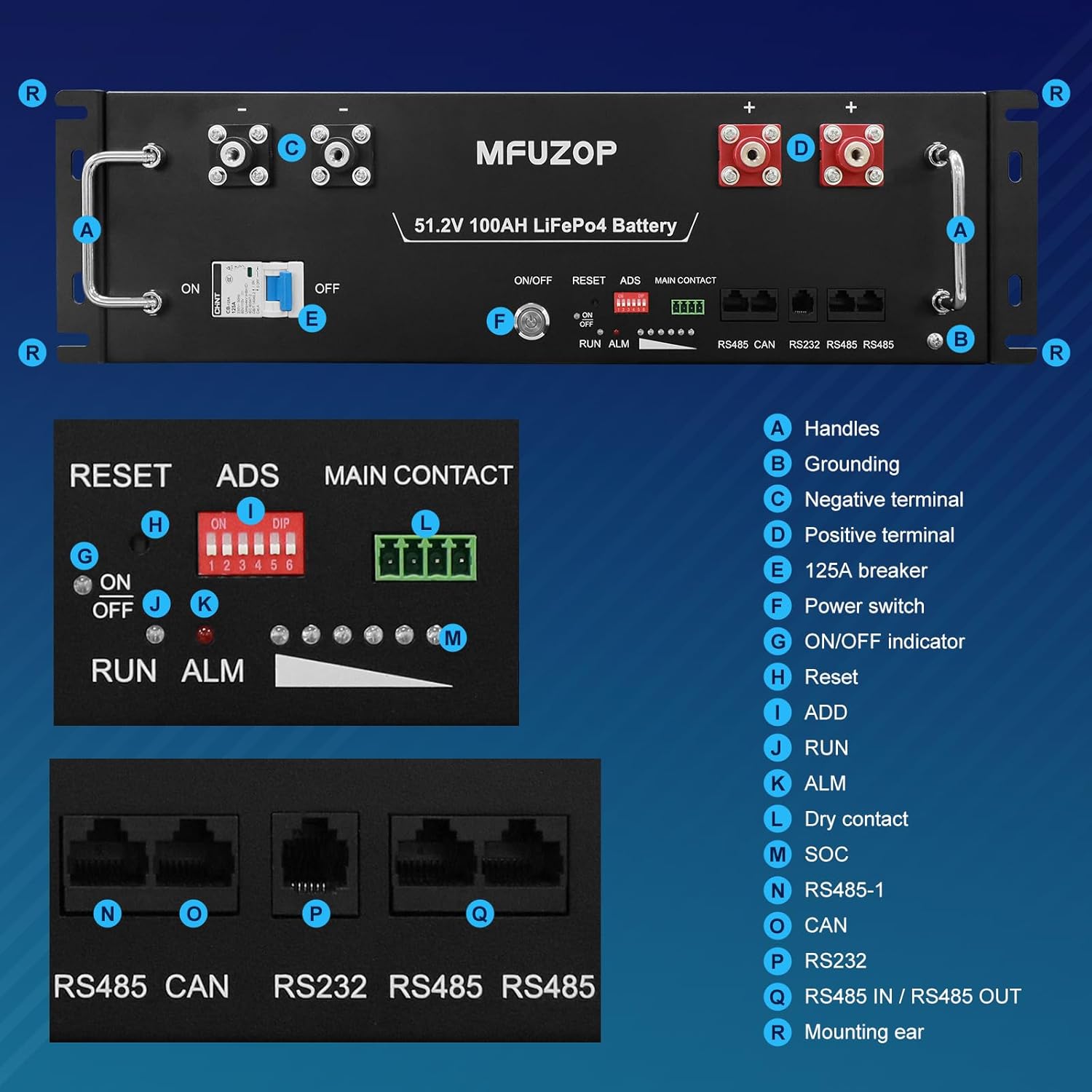 buy 30.72kWh LiFePO4 server rack battery,30.72kWh LiFePO4 battery pros cons,MFUZOP server rack battery worth buying,best 48V 100Ah LiFePO4 battery system,should I buy 30.72kWh lithium battery,30.72kWh vs other solar storage options unboxing and complete package contents