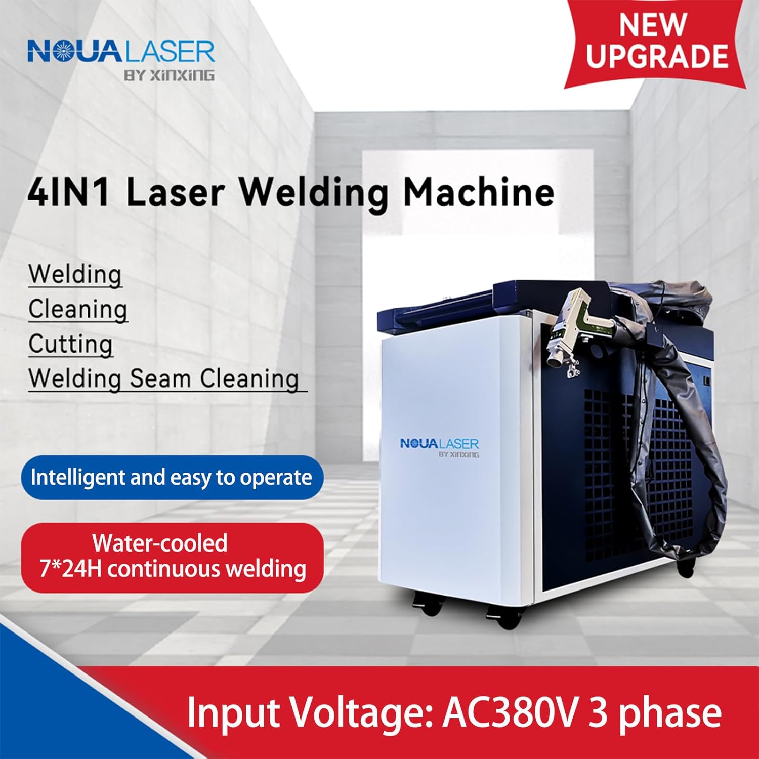 buy 3000w handheld laser welder,3000w laser welder worth buying,handheld laser welder pros cons,best 4 in 1 fiber laser welder,should I buy a 3000w laser welder,NOUALASER 3000W honest assessment unboxing and complete package contents