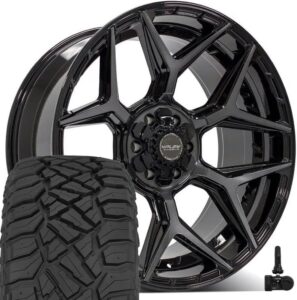 Image 1 of buy 4PLAY 4P06 22x10 Snowflake wheels