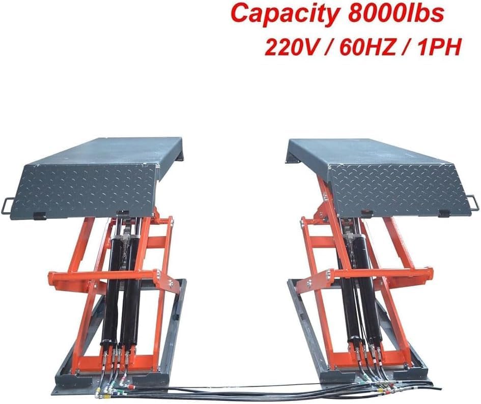buy AUTOKATO AK-X95 scissor lift,AUTOKATO scissor lift pros cons,8000 lb scissor lift for garage,AK-X95 vs scissor lift alternatives,best full rise scissor lift for trucks,should I buy a portable car lift unboxing and complete package contents