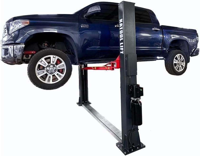 buy AUTOKATO KT-H120D two post lift,AUTOKATO two post lift pros cons,best 12000 lb car lift,should I buy a two post lift,KT-H120D worth buying,two post lift vs scissor lift unboxing and complete package contents