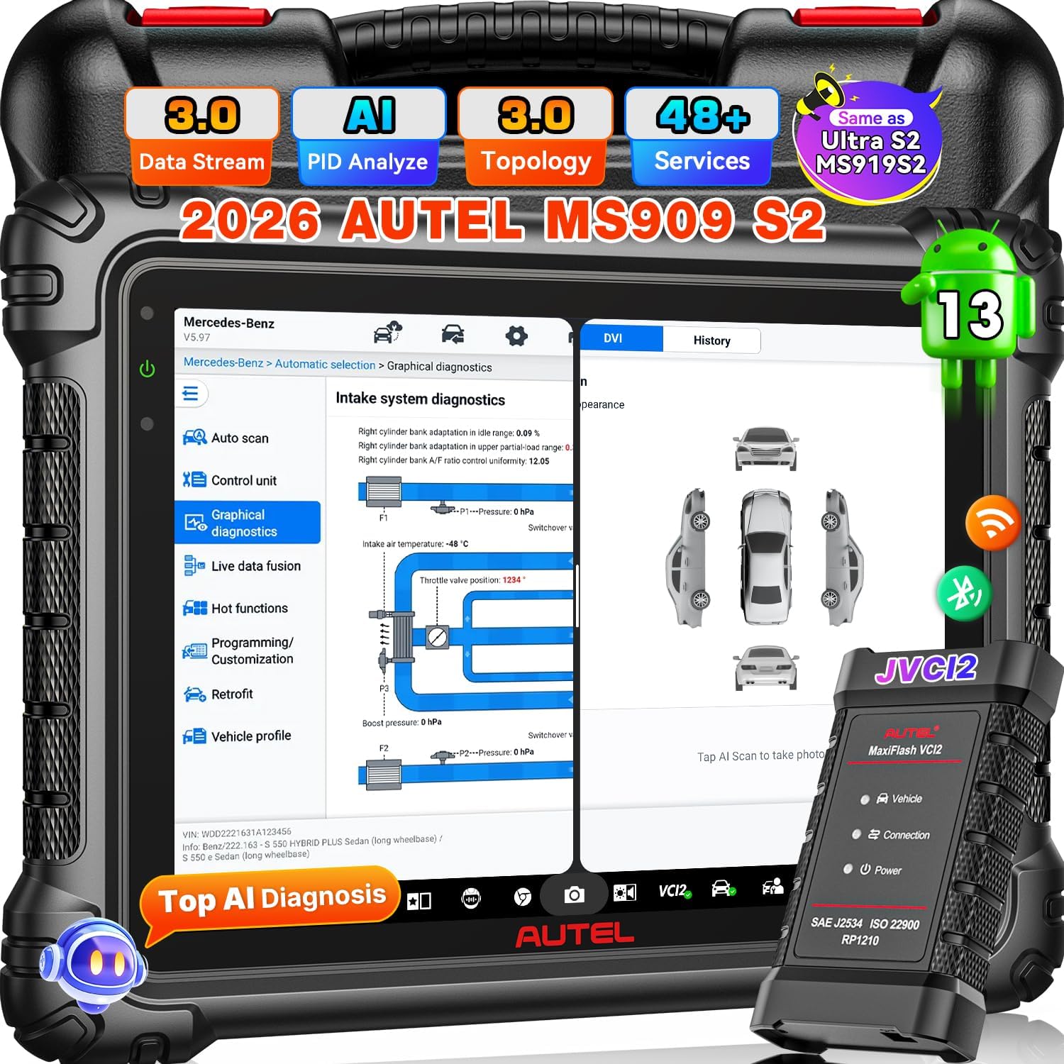 buy Autel MS909 S2,should I buy Autel MS909 S2,Autel MS909 S2 vs alternatives,Autel MS909 S2 pros cons,best diagnostic scanner for auto shop,Autel MS909 S2 worth buying - detailed features and technical specifications