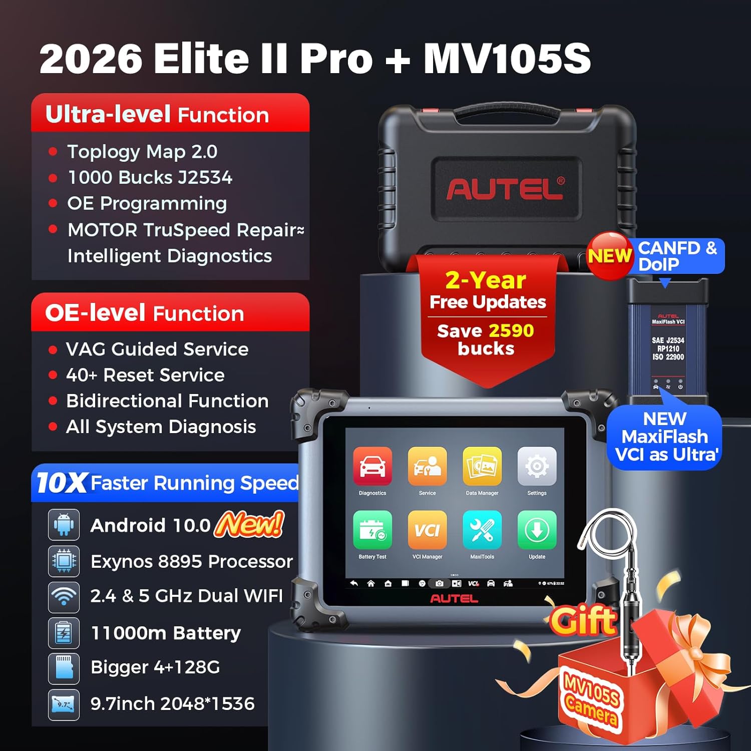 buy Autel MaxiSys Elite II Pro,Autel Elite II Pro vs MS909,Autel MaxiSys Elite II Pro pros cons,Autel scanner worth buying,best diagnostic scanner for professionals,should I buy Autel Elite II Pro unboxing and complete package contents