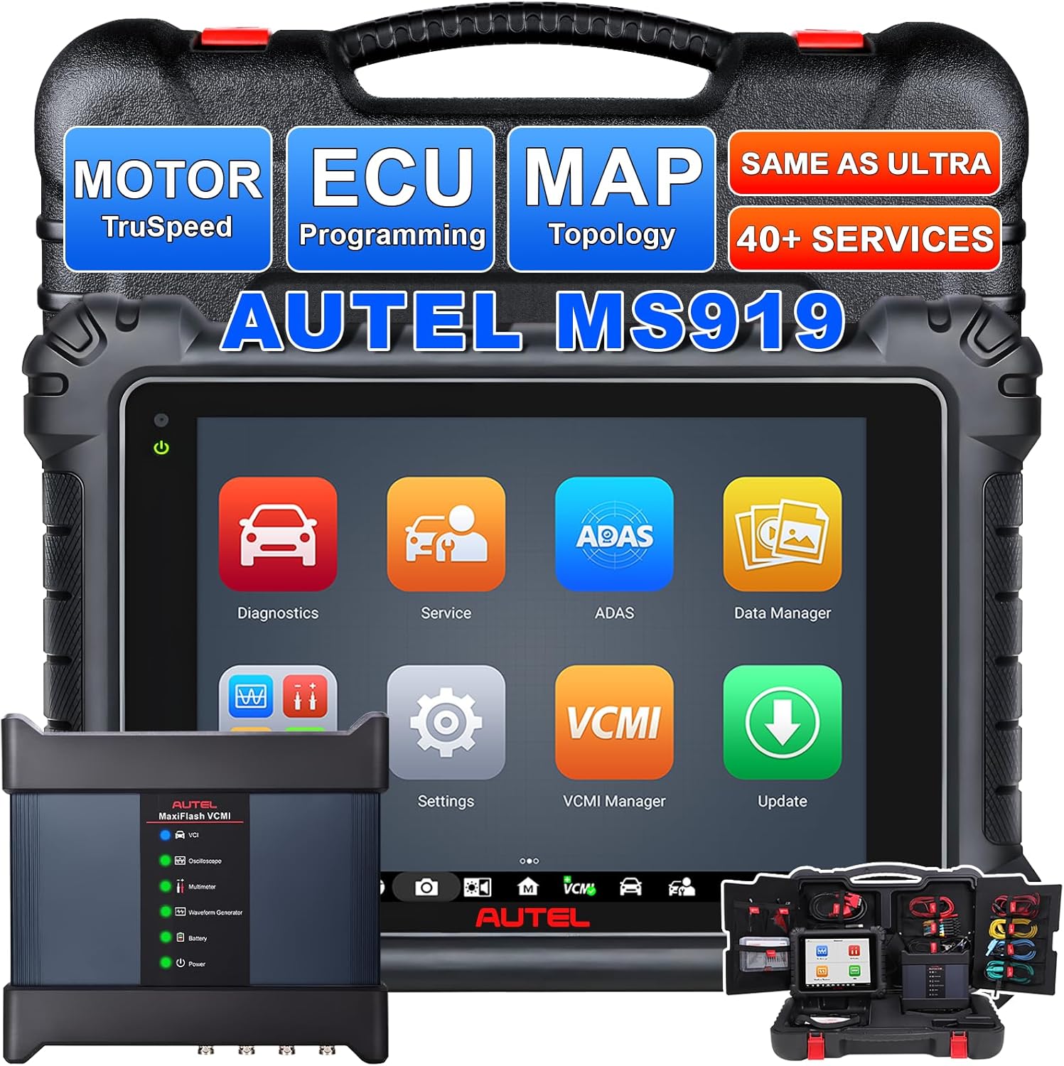 buy Autel MaxiSys MS919,Autel MS919 vs MS Ultra,Autel MaxiSys MS919 pros cons,best Autel scanner for ECU programming,Autel MS919 worth buying,where to buy Autel MS919 - detailed features and technical specifications
