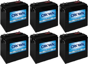 Image 1 of buy Crown Battery 8CRV165 8V AGM