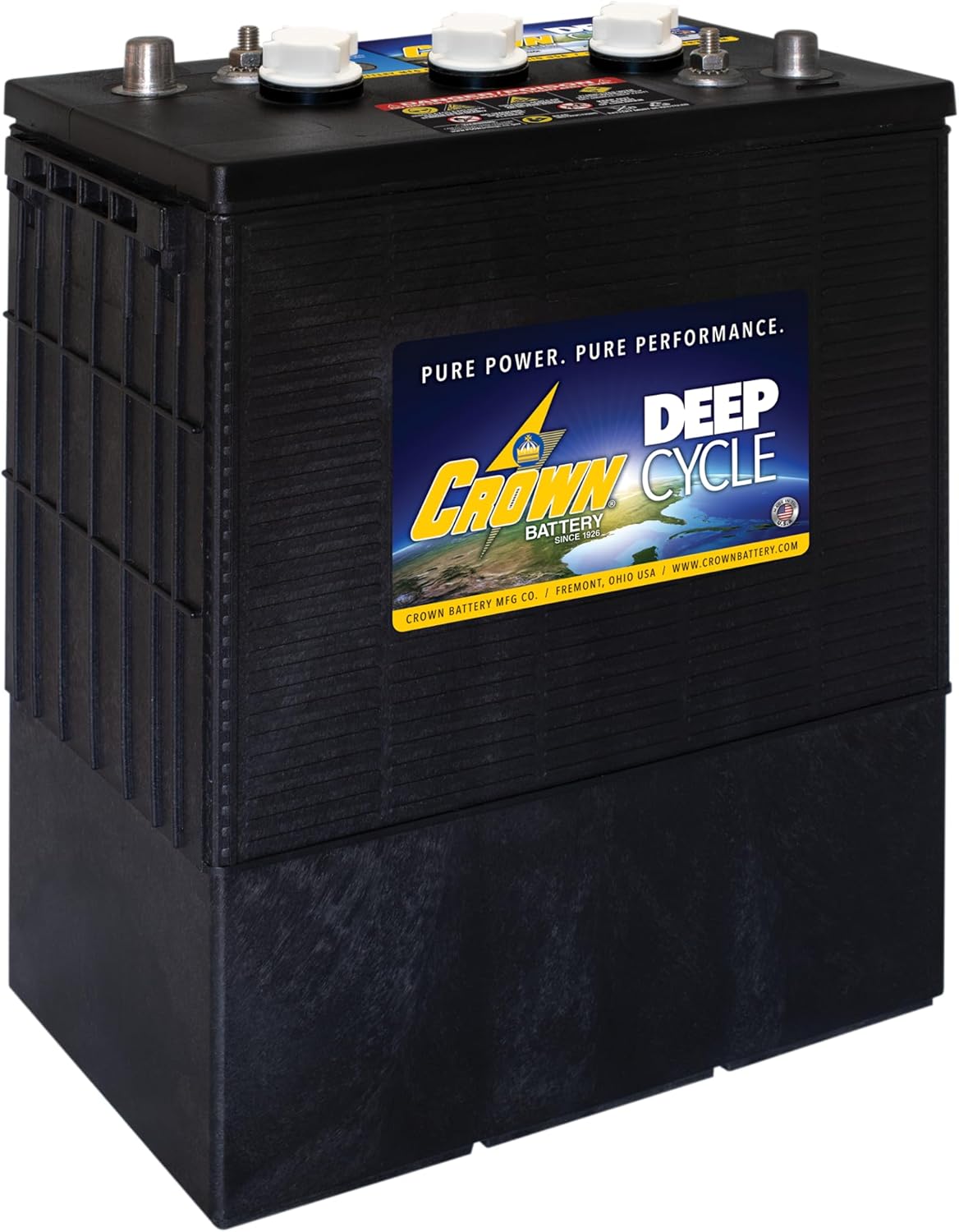 buy Crown CR-370 6V 370Ah battery pack,best 6V deep cycle battery for solar,Crown CR-370 pros cons,should I buy Crown L16 batteries,Crown CR-370 vs Trojan L16,Crown CR-370 worth buying unboxing and complete package contents
