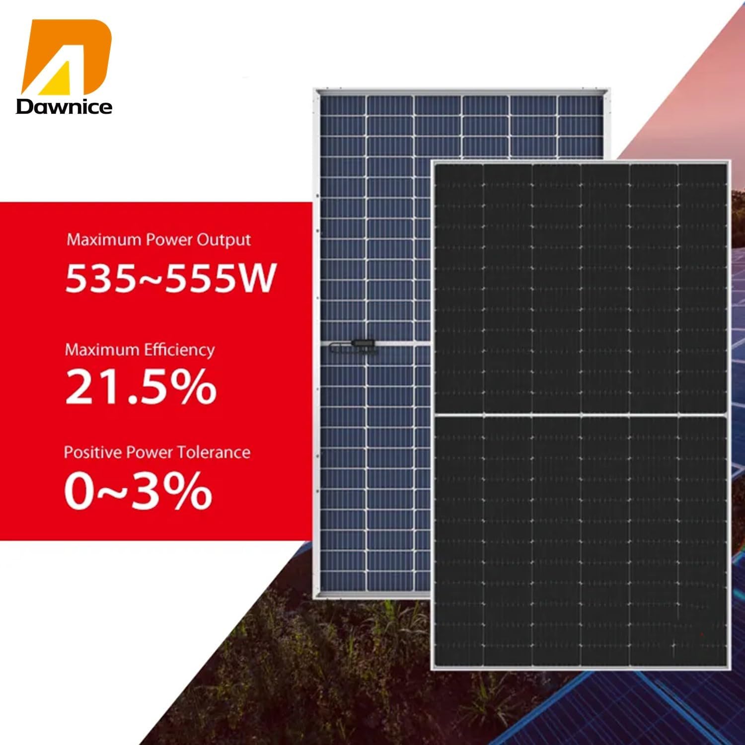 buy Dawnice bifacial solar panel,Dawnice bifacial solar panel worth it,best bifacial solar panel for home,Dawnice 550W solar panel pros cons,bifacial vs monofacial solar panel,should I buy bifacial solar panels unboxing and complete package contents