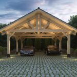 Image 1 of buy ECOHOUSEMART wooden carport