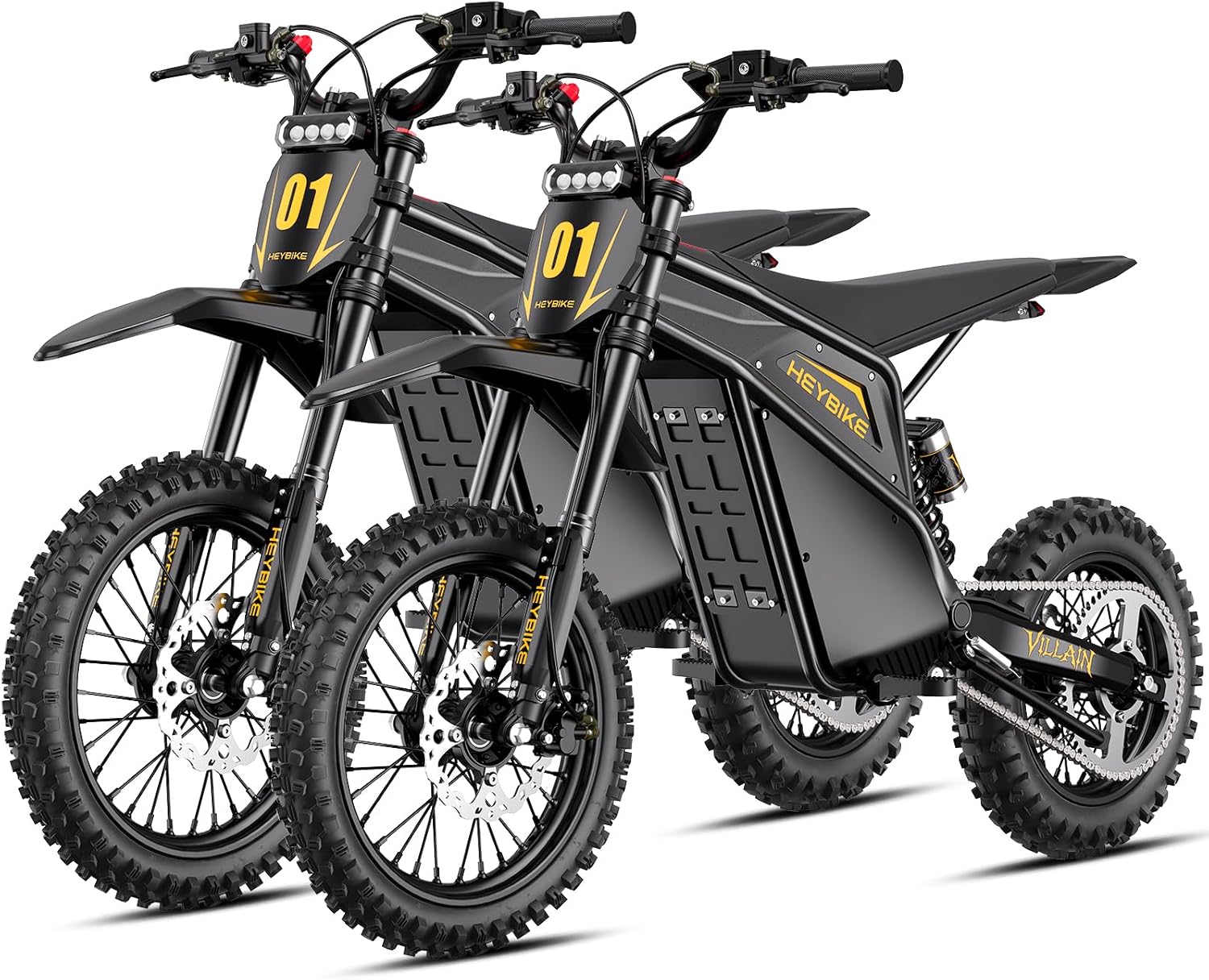 buy Heybike Villain electric dirt bike,Heybike Villain vs competitors,Heybike Villain pros cons,Heybike Villain worth buying,is Heybike Villain good for teens,best electric dirt bike for off road - detailed features and technical specifications