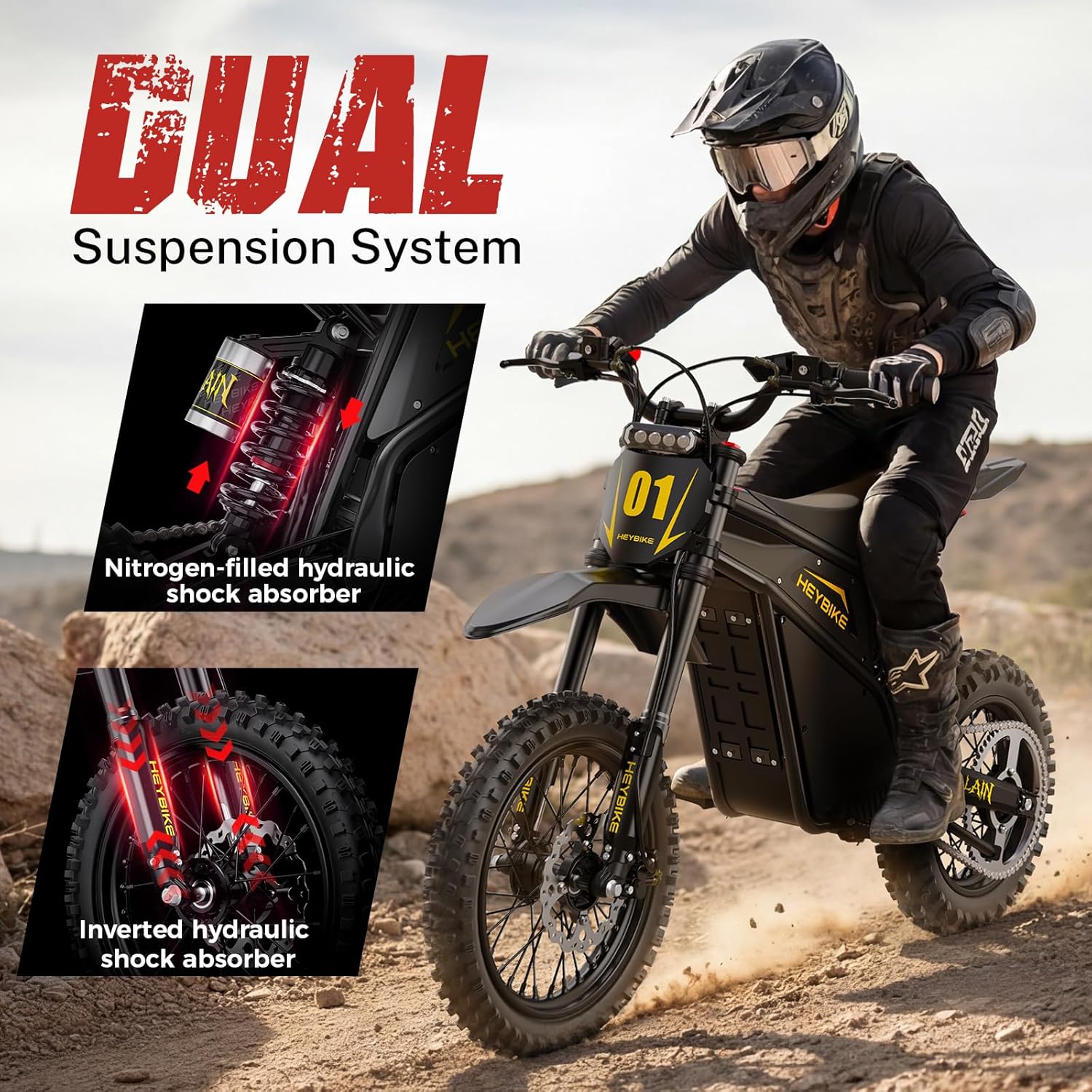buy Heybike Villain electric dirt bike,Heybike Villain vs competitors,Heybike Villain pros cons,Heybike Villain worth buying,is Heybike Villain good for teens,best electric dirt bike for off road performance testing and real-world results