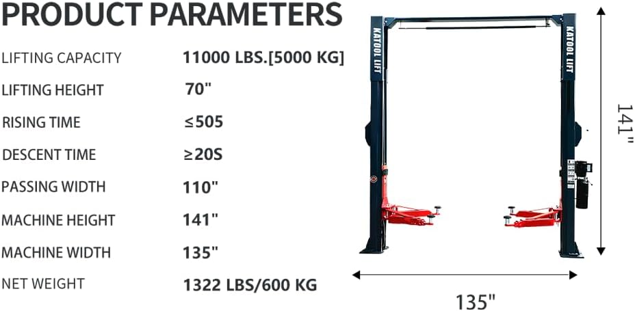 buy KATRAX KT-AS110D two post lift,KT-AS110D 11000 lb car lift pros cons,KATRAX two post lift worth buying,best 11000 lb capacity two post lift,should I buy KATRAX direct drive lift,KATRAX KT-AS110D vs other two post lifts unboxing and complete package contents