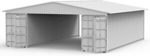 Image 1 of buy KoreJetMetal container roof kit