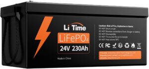 Image 1 of buy LiTime 24V 230Ah LiFePO4 battery