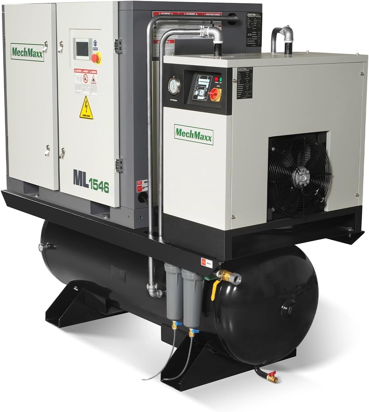 buy MechMaxx 15HP air compressor,MechMaxx ML1546 worth buying,MechMaxx 15HP rotary screw pros cons,best industrial rotary screw compressor,MechMaxx vs Kaeser,should I buy a MechMaxx compressor performance testing and real-world results