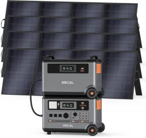 Image 1 of buy OSCAL PowerMax 6000 solar generator