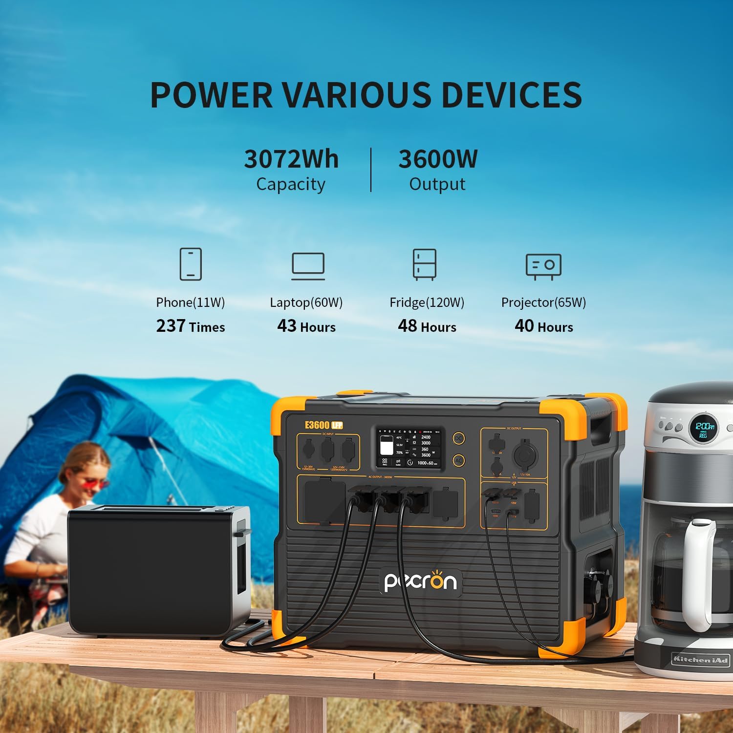 buy PECRON E3600LFP portable power station,PECRON E3600LFP vs alternatives,PECRON E3600LFP pros cons,is PECRON E3600LFP worth buying,best large capacity solar generator,should I buy PECRON E3600LFP unboxing and complete package contents