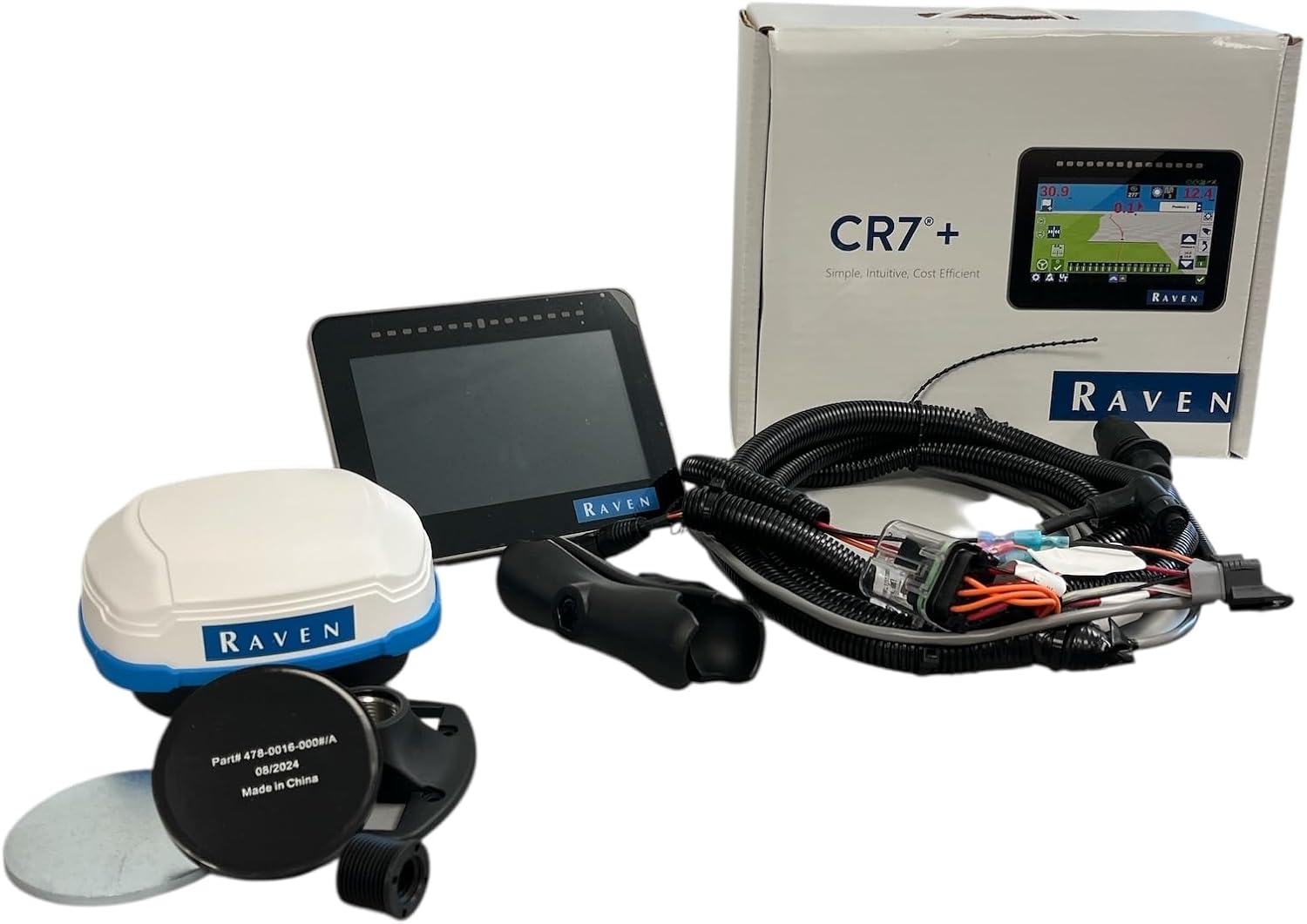 buy Raven CR7+ GPS guidance system,should I buy Raven CR7+,Raven CR7+ vs Trimble,Raven CR7+ pros cons,best agricultural GPS guidance system,Raven CR7+ worth buying unboxing and complete package contents