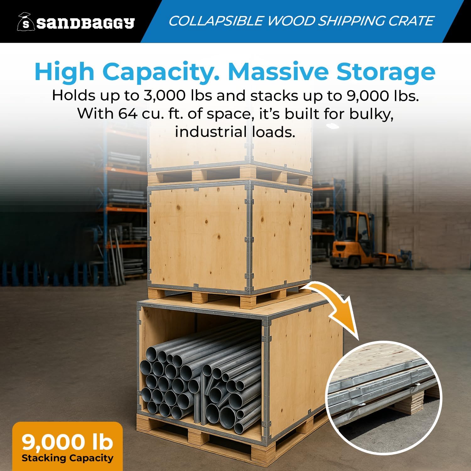 buy Sandbaggy collapsible shipping crate,Sandbaggy crate worth buying,best collapsible wood shipping crate,Sandbaggy crate pros cons,collapsible shipping crate vs alternatives,should I buy Sandbaggy shipping crate performance testing and real-world results