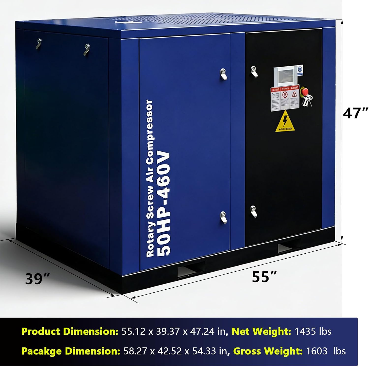 buy Sinolink 50HP air compressor,Sinolink 50HP compressor worth buying,best 50HP rotary screw compressor,Sinolink 219 CFM compressor pros cons,50HP industrial air compressor vs alternatives,should I buy a Sinolink air compressor unboxing and complete package contents