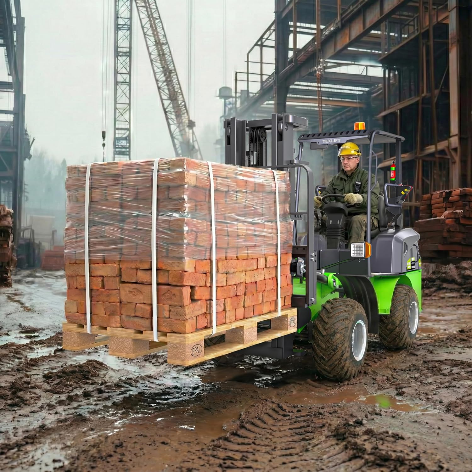 buy TEXLIFT all-terrain electric forklift,TEXLIFT US-TXEFL265PRO worth buying,best all-terrain electric forklift,TEXLIFT forklift pros cons,all-terrain forklift vs standard,should I buy an off-road electric forklift performance testing and real-world results