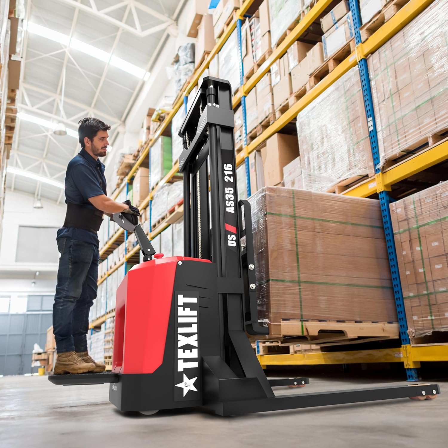 buy TEXLIFT electric pallet stacker,TEXLIFT US-AS35 worth buying,best electric walkie stacker,TEXLIFT pallet stacker pros cons,electric pallet stacker vs alternatives,should I buy a TEXLIFT stacker performance testing and real-world results