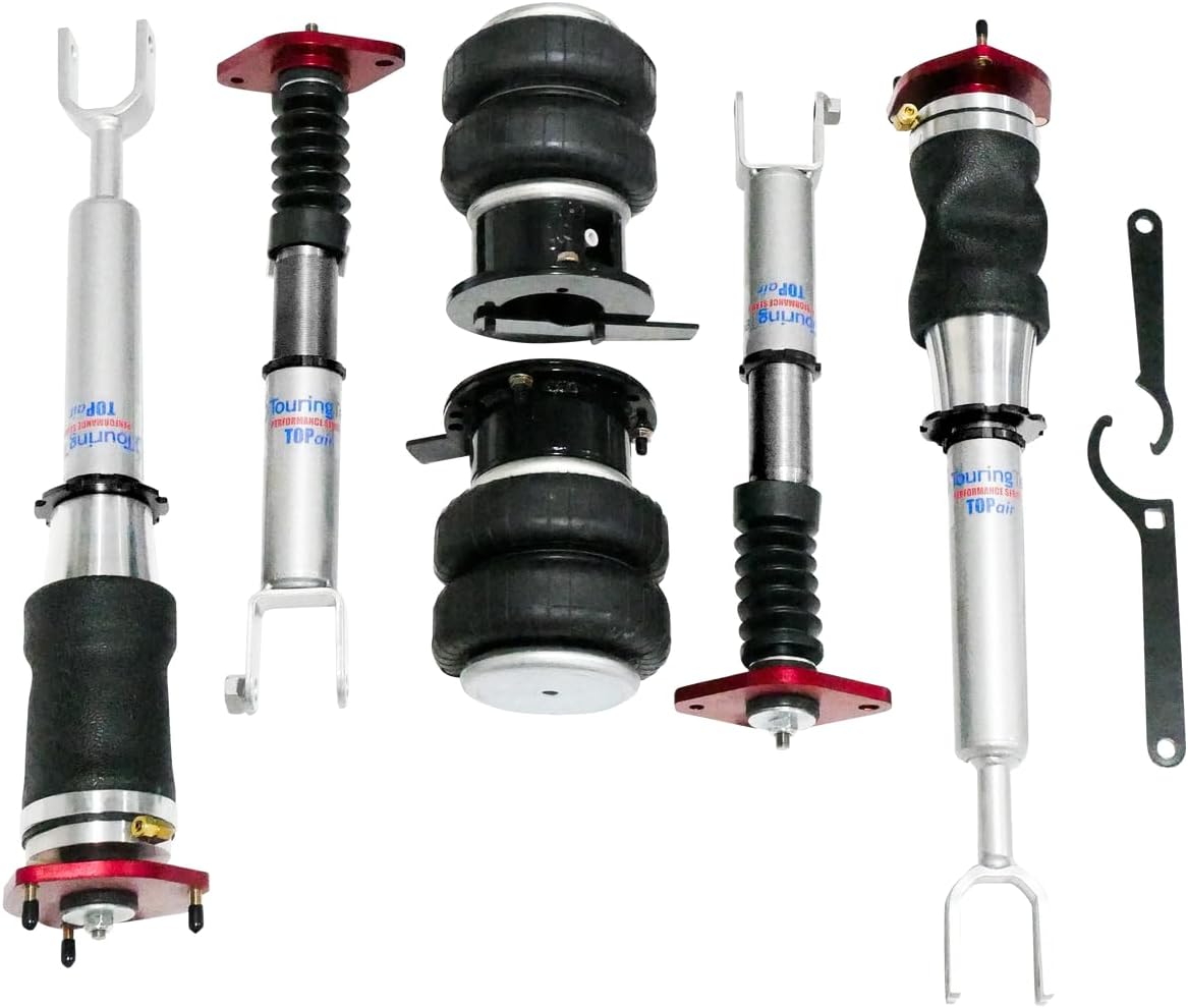 buy TOPair air struts kit,TOPair air struts pros cons,best air suspension for 350Z,AccuAir compatible air struts review,should I buy air struts kit,TOPair vs AccuAir air struts unboxing and complete package contents