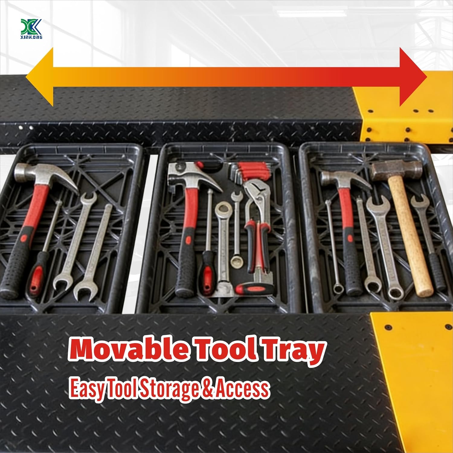 buy XK Mobile 4 Post Car Lift,XK P-407A worth buying,best portable parking lift,8000 lbs car lift pros cons,should I get a four post car lift,XK mobile lift vs BendPak performance testing and real-world results