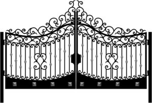 Image 1 of buy aluminum driveway gate