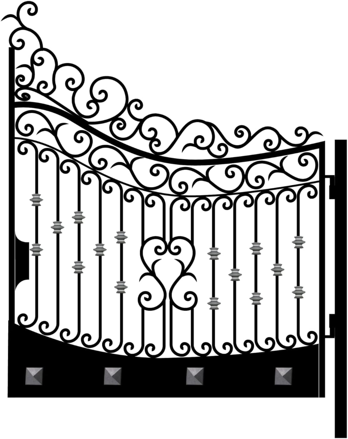 buy aluminum driveway gate,aluminum driveway gate worth buying,best driveway gate for security,aluminum vs steel driveway gate,should I buy an aluminum gate,driveway gate pros and cons unboxing and complete package contents
