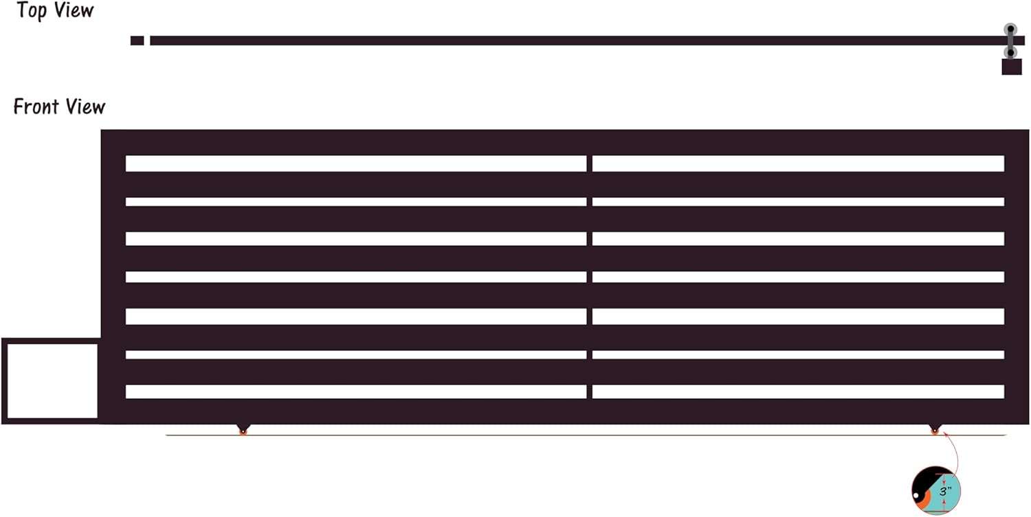 buy aluminum sliding driveway gate,aluminum driveway gate worth buying,best sliding gate for driveway,aluminum vs steel driveway gate,should I buy an aluminum gate,modern driveway gate pros cons unboxing and complete package contents