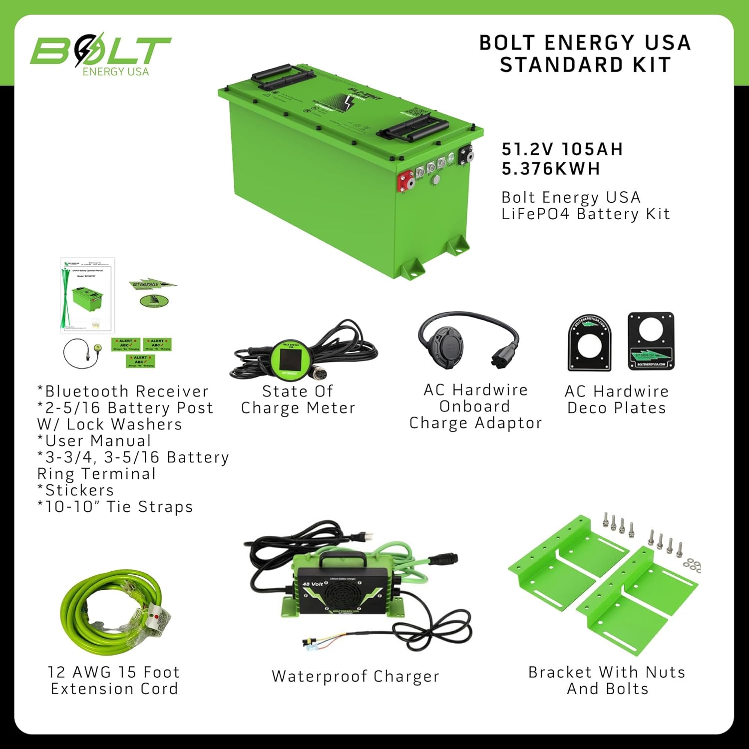 buy bolt energy usa 48v lithium battery,bolt energy usa 48v vs lead acid,polaris ranger ev battery upgrade pros cons,48v heated lithium battery worth buying,best 48v utv battery for cold weather,105ah lifepo4 battery for utv unboxing and complete package contents
