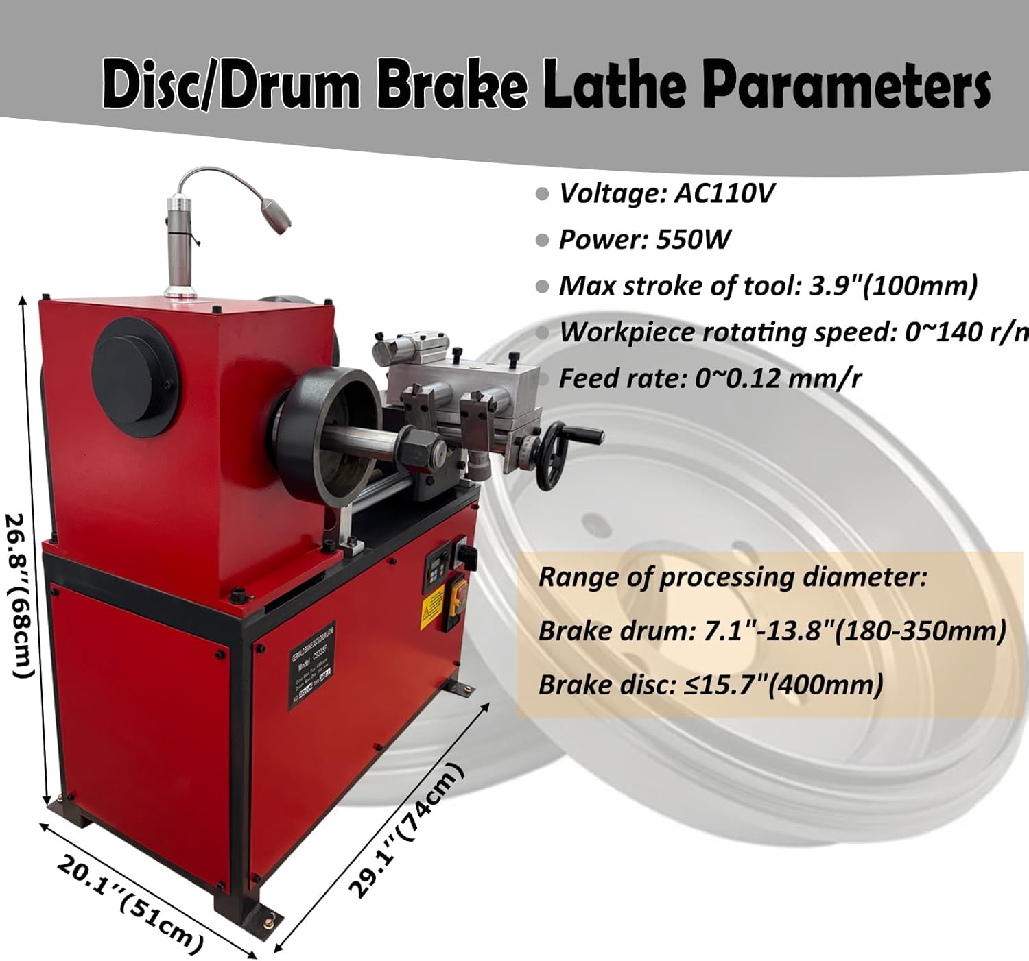 buy brake disc drum lathe 110v,brake disc drum lathe pros cons,automobile brake hub plate repair machine worth buying,best brake lathe for auto repair shop,should i buy haywhnkn brake lathe,brake disc cutting lathe vs alternatives unboxing and complete package contents