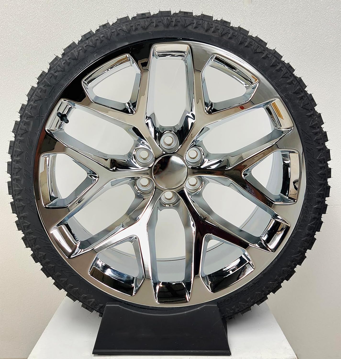 buy chrome snowflake rims 24 inch,chrome snowflake rims for Chevrolet Silverado,24 inch replica wheels pros cons,EZDealin snowflake rims worth buying,should I buy chrome snowflake wheels,best 24 inch chrome rims for GMC Sierra - detailed features and technical specifications