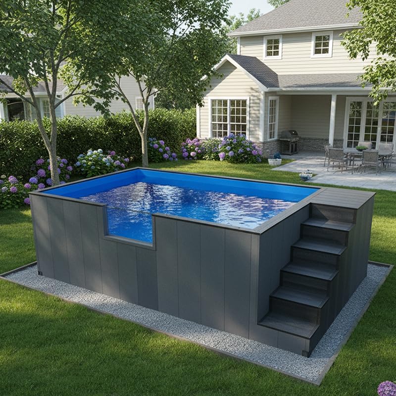 buy container swimming pool,container swimming pool worth buying,best prefabricated outdoor pool,container swimming pool pros cons,modular pool vs traditional pool,should I buy a container pool - detailed features and technical specifications