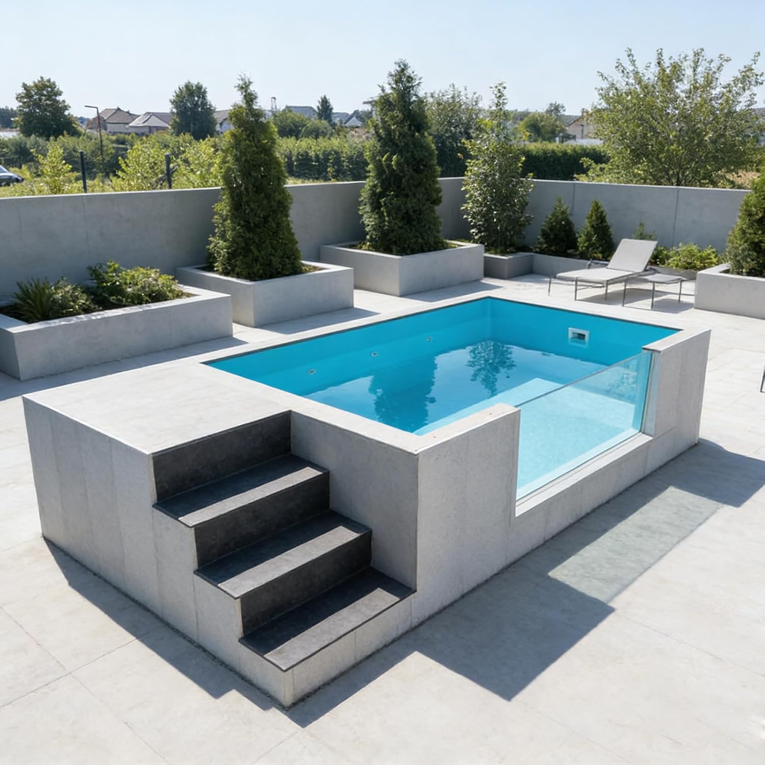 buy container swimming pool,container pool worth buying,best above ground fiberglass pool,container swimming pool pros cons,should I buy a container pool,container pool vs traditional pool - detailed features and technical specifications